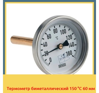 Термометр биметаллический 150 °С 60 мм в Таласе